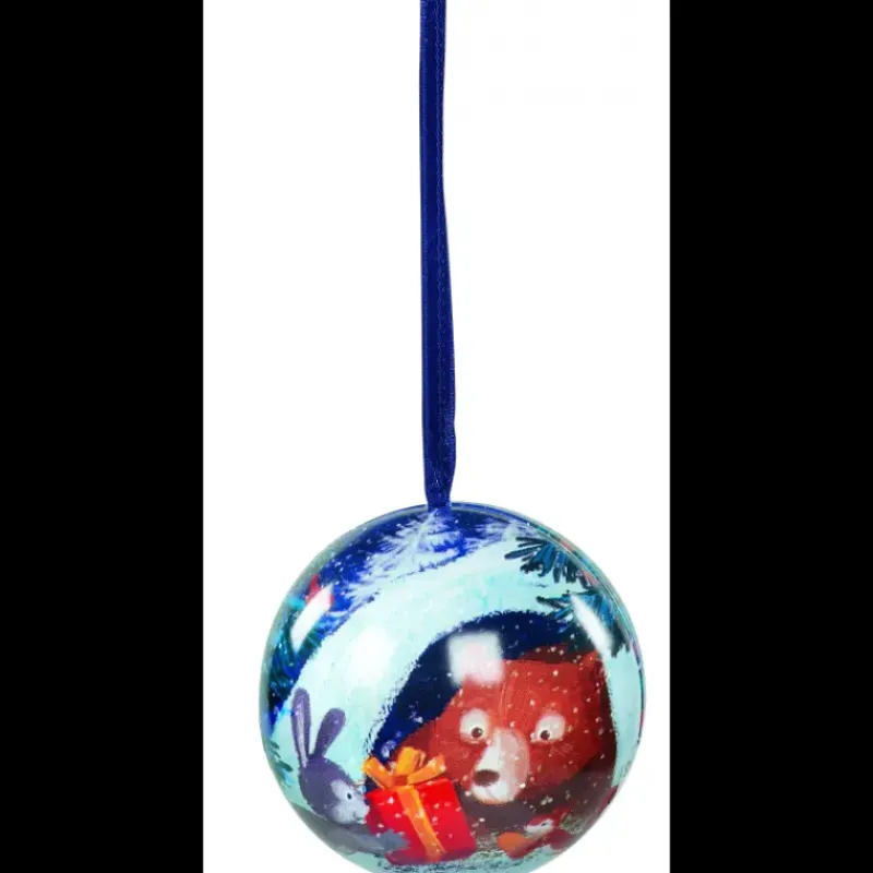 Chocolats À Offrir*HAMLET 24 Boules de Noël Garnies de Pièces en Chocolat 864 g