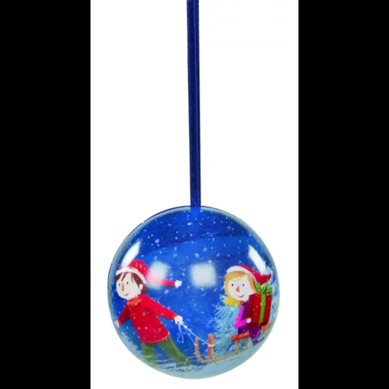 Chocolats À Offrir*HAMLET 24 Boules de Noël Garnies de Pièces en Chocolat 864 g