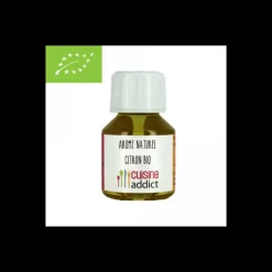 Produits Bio|Arômes Alimentaires*CUISINEADDICT Arôme Alimentaire Bio Citron 58 ml