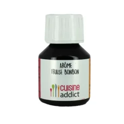 Arômes Alimentaires*CUISINEADDICT Arôme Alimentaire Fraise Bonbon 58 ml
