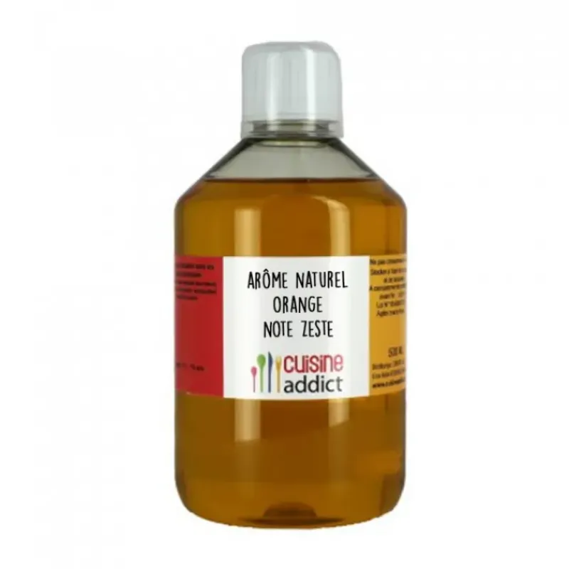 Arômes Alimentaires*CUISINEADDICT Arôme Alimentaire Naturel Orange Zeste 500 ml
