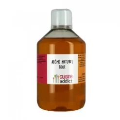 Arômes Alimentaires*CUISINEADDICT Arôme Alimentaire Naturel de Rose 500 ml