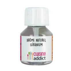 Arômes Alimentaires*CUISINEADDICT Arôme Alimentaire Naturel Géranium 58 ml