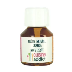 Arômes Alimentaires*CUISINEADDICT Arôme Alimentaire Naturel Orange Zeste 58 ml