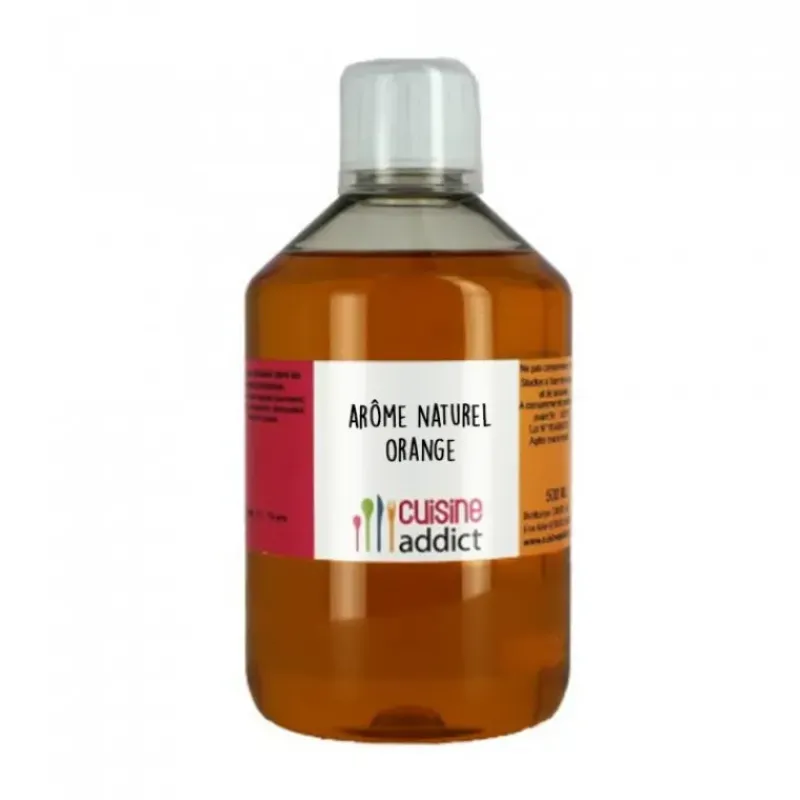Arômes Alimentaires*CUISINEADDICT Arôme Alimentaire Naturel Orange 500 ml 