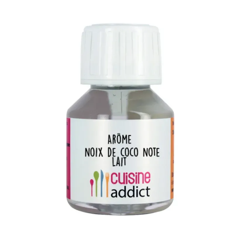 Arômes Alimentaires*CUISINEADDICT Arôme alimentaire noix de coco note lait 58ml