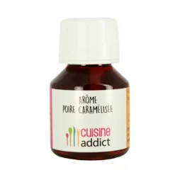Arômes Alimentaires*CUISINEADDICT Arôme alimentaire Poire caramélisée 58ml