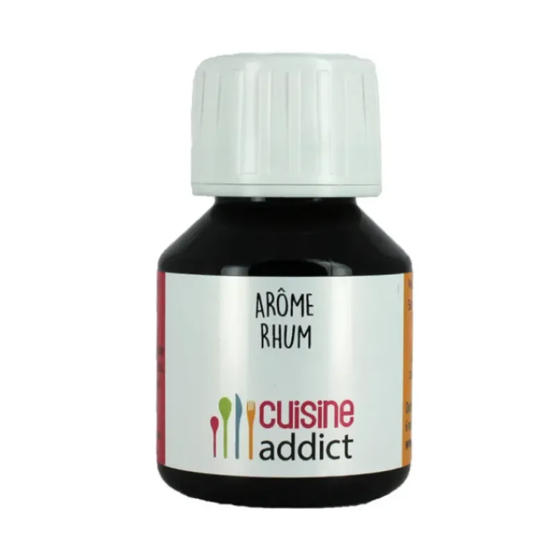 Arômes Alimentaires*CUISINEADDICT Arôme Alimentaire Rhum Brun 58 ml
