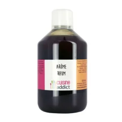 Arômes Alimentaires*CUISINEADDICT Arôme Alimentaire Rhum Brun 500 ml
