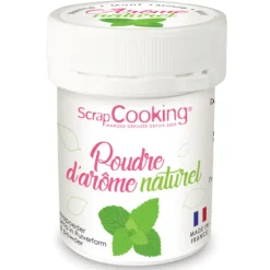 Arômes Alimentaires*SCRAPCOOKING Arôme Naturel en Poudre Menthe 15 g