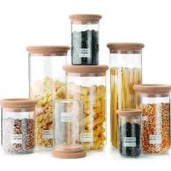 Conservation*BODUM Bocal en Verre 2,5 L Bouchon en liège Yohki