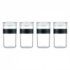Conservation*BODUM Bocal Plastique 250 ml avec Couvercle (x4) PRESSO