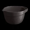 Bassines De Cuisine*EMILE HENRY Bol Pâtissier en Céramique 3,5 L Fusain
