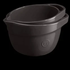Bassines De Cuisine*EMILE HENRY Bol Pâtissier en Céramique 3,5 L Fusain