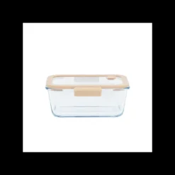 Conservation*PEBBLY Boîte de Conservation en Verre Sous-Vide 1900 ml