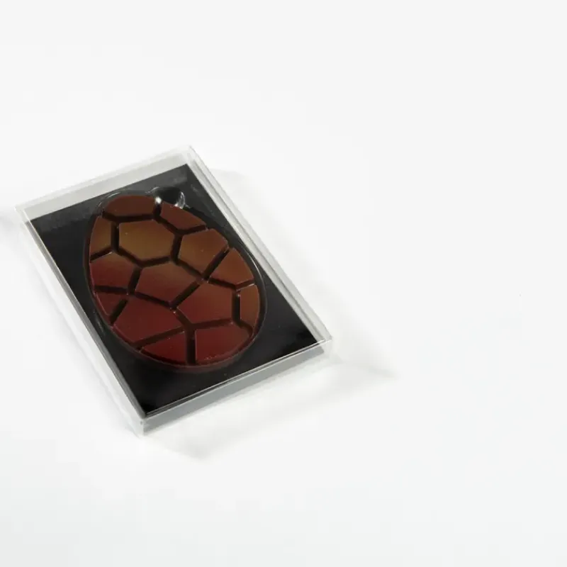 Emballage Alimentaire*CHOCOLATE WORLD Boîte Emballage Chocolat avec Fond Noir 17,6 x 11,7 cm (x100)