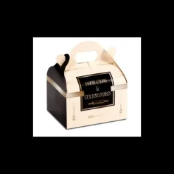 Emballage Alimentaire*CUISINEADDICT Boîte pâtissière avec poignées Inspirations -16 x 18 x H 7 cm - (x50)