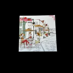 Emballage Alimentaire*CUISINEADDICT Boîte pâtissière Balade Gourmande - 26 x H 5 cm - (x50)