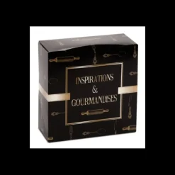 Emballage Alimentaire*CUISINEADDICT Boîte pâtissière Inspirations et Gourmandises - 32 x H 8 cm - (x50)