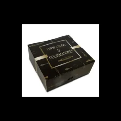 Emballage Alimentaire*CUISINEADDICT Boîte pâtissière Inspirations et Gourmandises - 20 x H 8 cm - (x50)