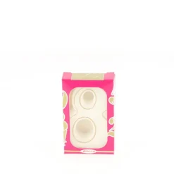 Décoration Gâteau*CUISINEADDICT Bougie anniversaire chiffre 8 blanche avec filet doré