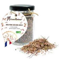 Produits Bio*MIRONTAINE Bruyère Fleurs Séchées Comestibles Bio 11 g