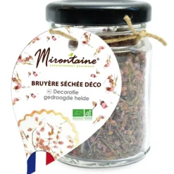 Produits Bio*MIRONTAINE Bruyère Fleurs Séchées Comestibles Bio 11 g