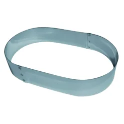 Cercle À Patisserie*MALLARD FERRIERE Cadre à Mousse Oblong Inox 30 cm x H 4,5 cm Mallard