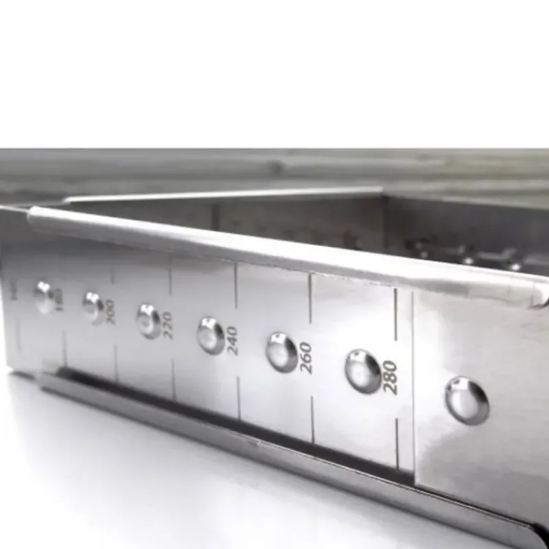 Cercle À Patisserie*GOBEL Cadre à Opéra Extensible 16 x 28 H 4,5 cm Inox