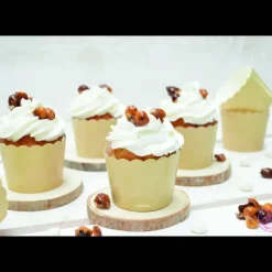 Moules En Papier*SCRAPCOOKING Caissette rigide de cuisson kraft (x25)