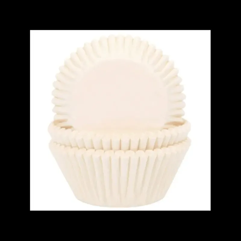Moules En Papier*HOUSE OF MARIE Caissettes à Cupcakes Ivoire (x50)