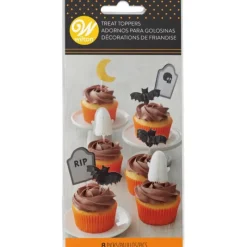 Décoration Gâteau*WILTON Cake Toppers Halloween (x8)