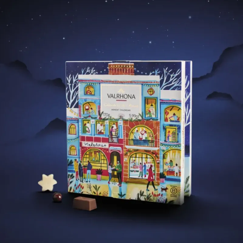 Chocolats À Offrir*VALRHONA Calendrier de l'Avent 170 g