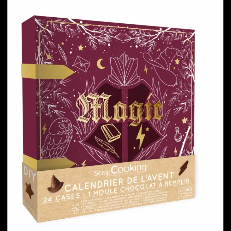 Moules À Chocolat*SCRAPCOOKING Calendrier de l'Avent Sorcier