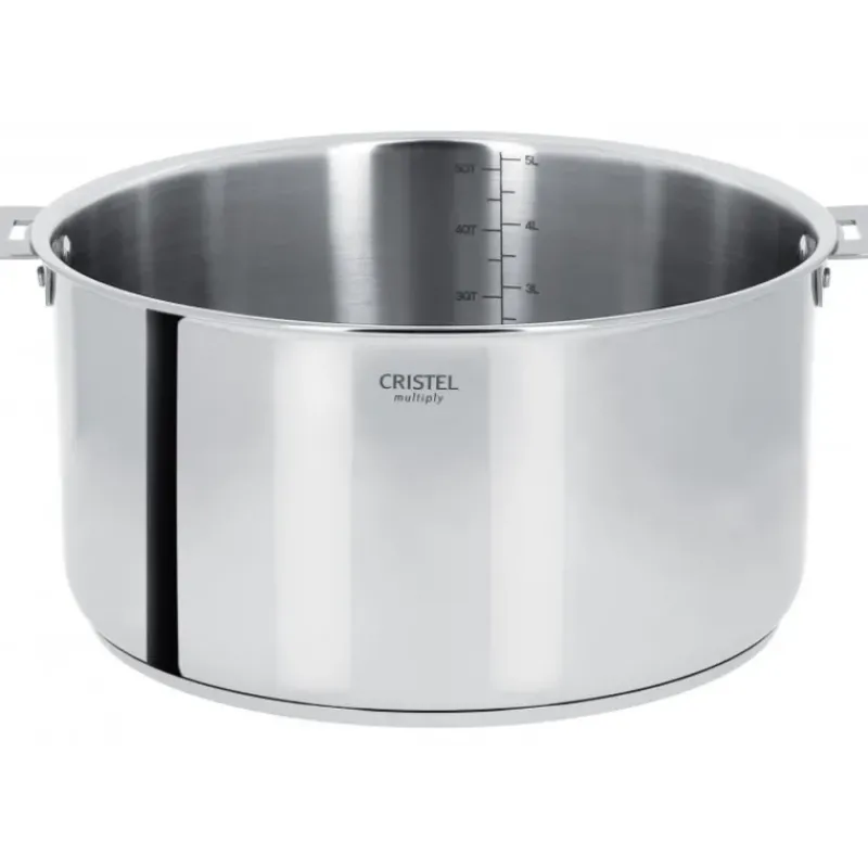 Casseroles*CRISTEL Casserole Casteline Ø 16 cm Manche Amovible Inox