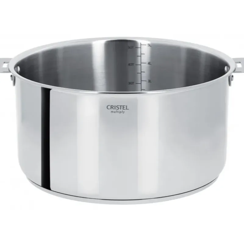 Casseroles*CRISTEL Casserole Casteline Ø 14 cm Manche Amovible Inox
