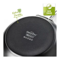 Casseroles*GREENPAN Casserole Induction Becs Verseurs Ø 16 cm Collection BARCELONA PRO