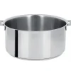 Casseroles*CRISTEL Casserole Mutine Ø 18 cm Manche Amovible Inox