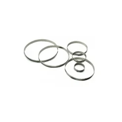 Cercle À Patisserie*GOBEL Cercle à Tarte Inox Ø10 cm H.2 cm Bords Roulés