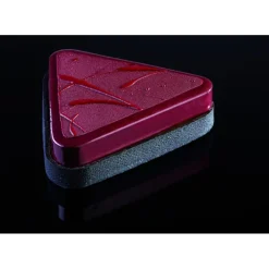 Cercle À Patisserie*PAVONI Cercle à Tarte Triangle Inox Micro-perforé 17,5 x 16 cm x H 2 cm
