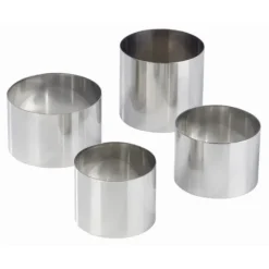 Cercle À Patisserie*MALLARD FERRIERE Cercle Individuel Inox 6 cm x H 3 cm Mallard