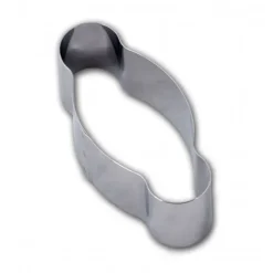 Cercle À Patisserie*GOBEL Cercle Inox Coquille de Noël 15 x 7 cm x H 4,5 cm