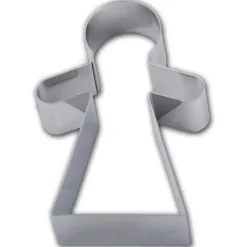 Cercle À Patisserie*GOBEL Cercle Inox Mannele Femme 10,5 x 7 cm x H 1,5 cm