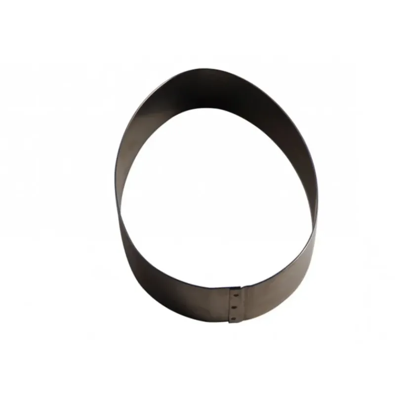 Cercle À Patisserie*GOBEL Cercle Oeuf de Pâques Inox 8 x 5,6 cm x H 3 cm