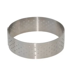 Cercle À Patisserie*DE BUYER Cercle perforé Ø 7.5 cm de L'école Valrhona par