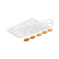 Emporte Pièce - Découpoir Pâtisserie|Moule Silicone*SILIKOMART Chablon Silicone Ovale 3,4 x 2,4 cm (x42) Professional