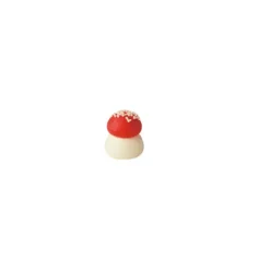 Décoration Comestible*CUISINEADDICT Champignon en Sucre Rouge Ø 1,8cm x100