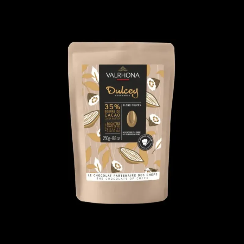 Chocolat De Couverture*VALRHONA Chocolat de Couverture Blond Dulcey 35% 250g