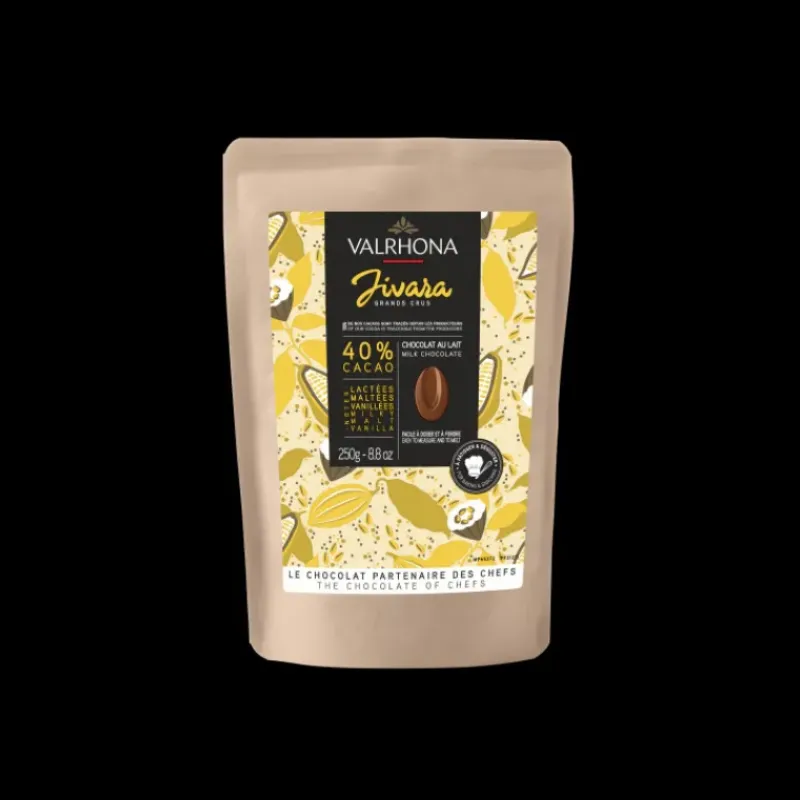 Chocolat De Couverture*VALRHONA Chocolat de Couverture Lait Jivara 40% 250g