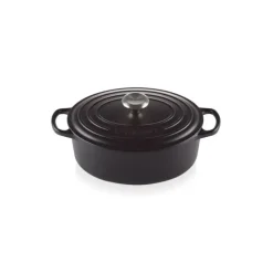 Cocotte En Fonte*LE CREUSET Cocotte en fonte Ovale 29 cm Noir mat Signature